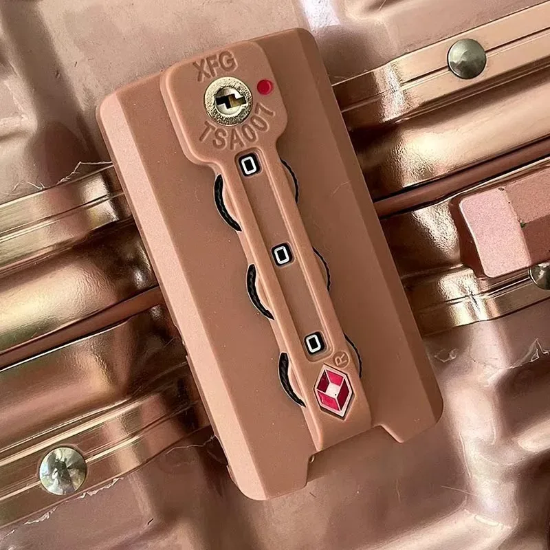 cadenas à combinaison xfg tsa007 pour bagages de voyage, valise, serrure à code, serrure à mot de passe, antiv