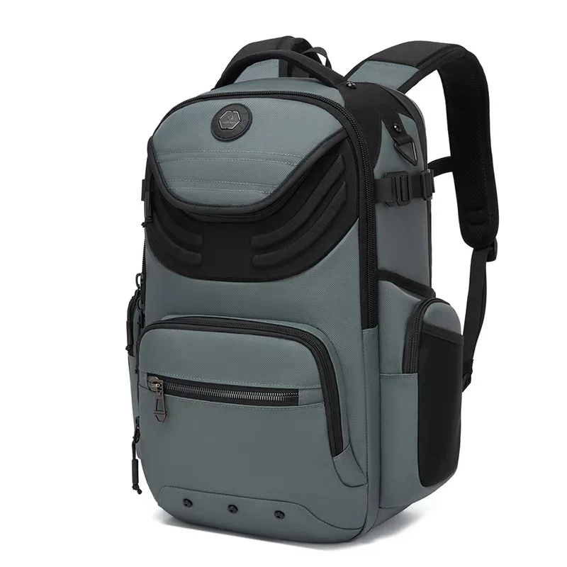 ozuko – sac à dos professionnel pour hommes, sac à dos pour ordinateur, étanche, grande capacité, simple, haut de gamme, pour les déplacements, cartable d'école