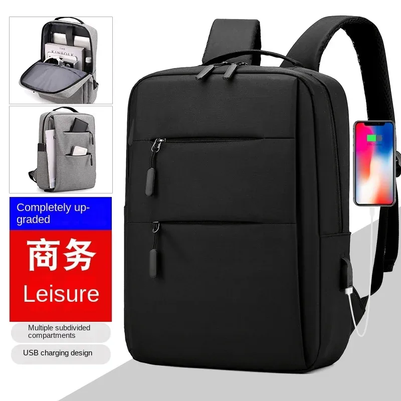 sac à dos pour ordinateur portable avec chargement usb, pour hommes et femmes, 15,6 pouces, durable, décontracté, pour les voyages d'affaires