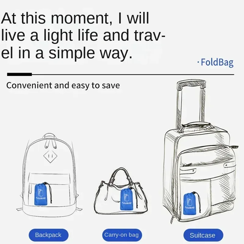 sac à dos léger pliable ultraléger pour l'extérieur, sac de voyage pour femmes et hommes, sac de sport
