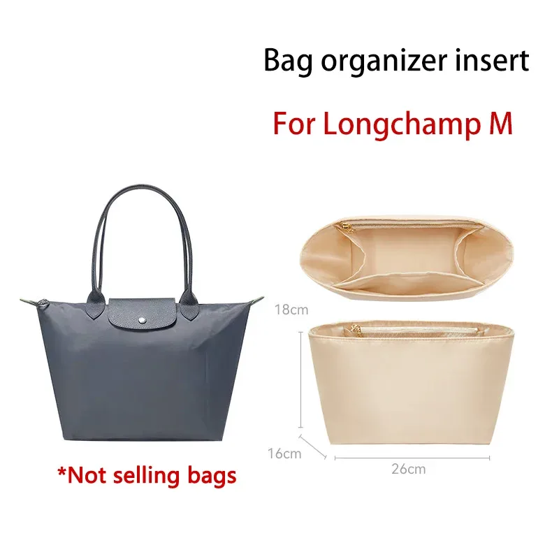 organisateur de sac pour longchamp, durable, tendance, imperméable, sac cadeau, support de rangement, modification intérieure, accessoires de sac