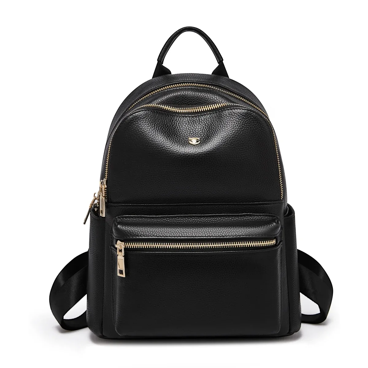 sac à dos pour femme en cuir véritable + microfibre de la marque foxer, sac de voyage tendance pour femme, grande capacité, sac à dos imperméable