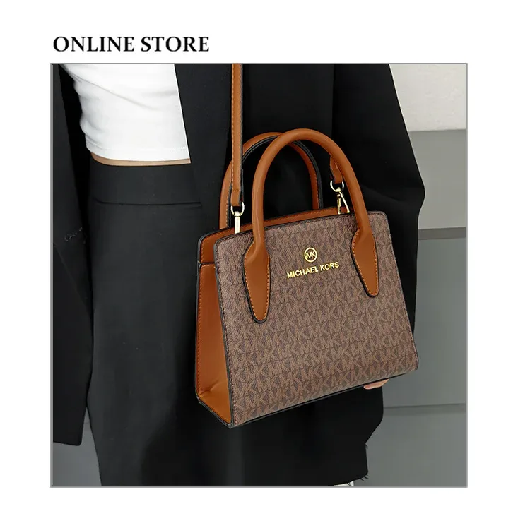 nouveau sac à bandoulière décontracté pour femme michael kors, sac à main mk, sac de voyage d'affaires, sac multifonctionnel à motifs.