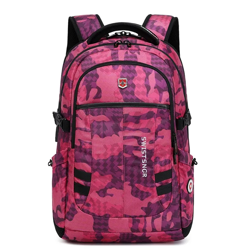 sac à dos étanche pour ordinateur portable 15.6 pouces hommes usb charge antivol sac à dos suisse voyage femmes sac à dos homme sac d'école mochila