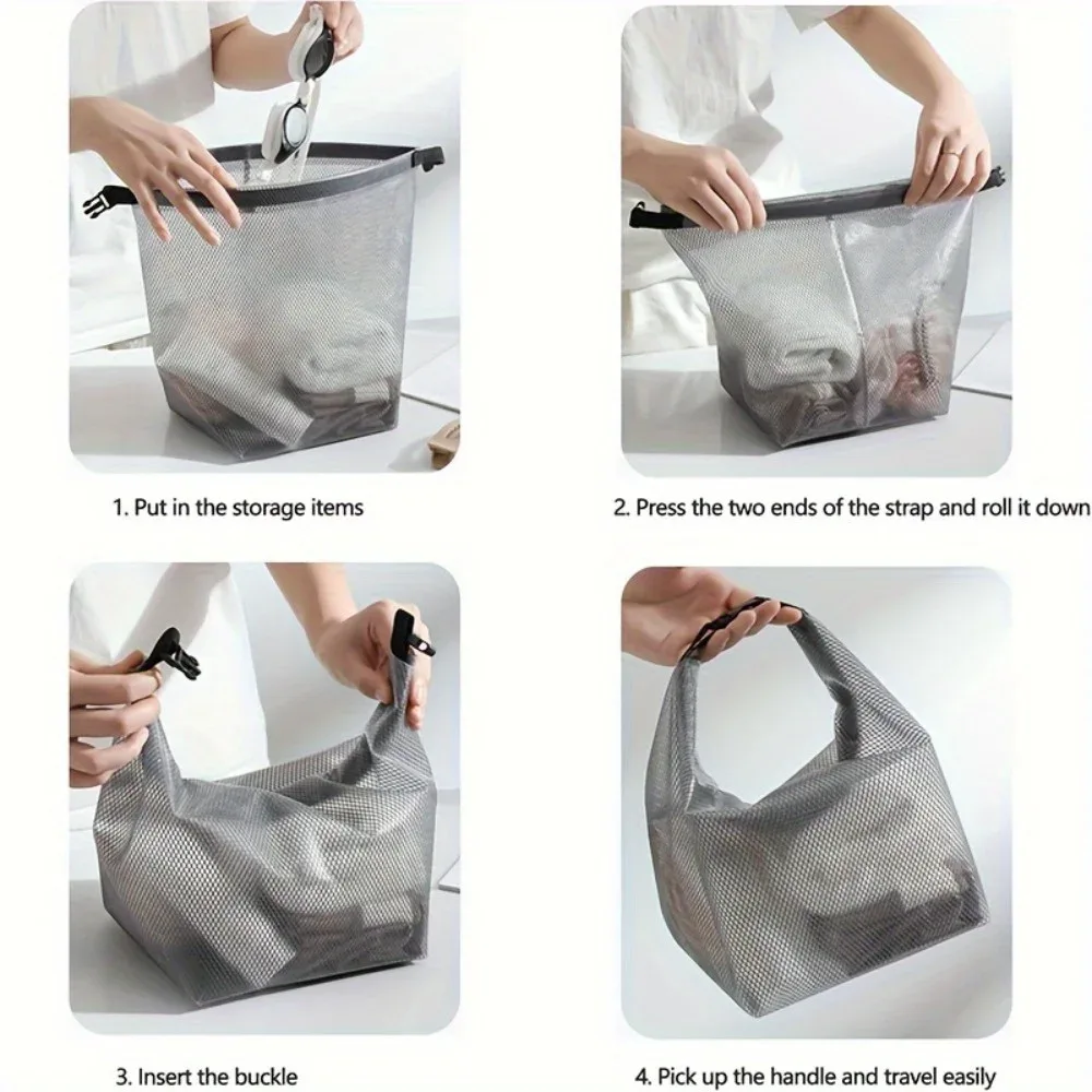 2 sacs de rangement imperméables, sac de rangement pour cosmétiques, pochette de rangement pour vêtements de sport et de natation, sac de voyage extérieur pour hommes et femmes.