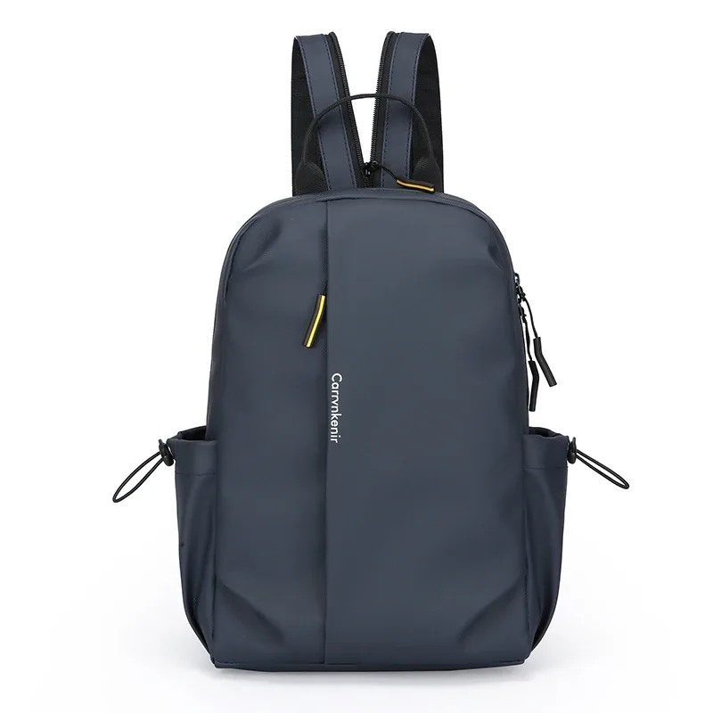 mode hommes sac à dos sac à dos de haute qualité en cuir pu souple mâle sac à dos décontracté sangles à glissière conception adolescent sac à dos