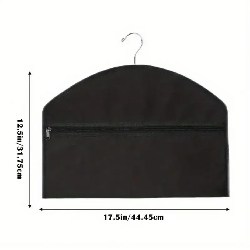 pochette de rangement de sécurité dissimulée à suspendre, avec fermeture éclair, antivol, pour voyage, maison, objets de valeur, passeport, argent, bijoux