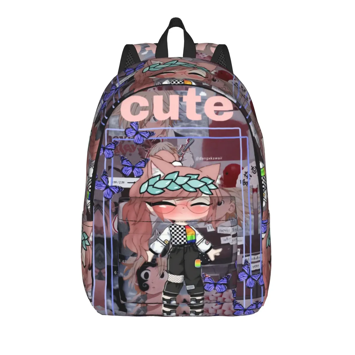 sac à dos gacha life pour jeunes, sac à dos tendance, sacs à dos respirants pour adolescents, sacs à dos pour le lycée, sac à dos personnalisé
