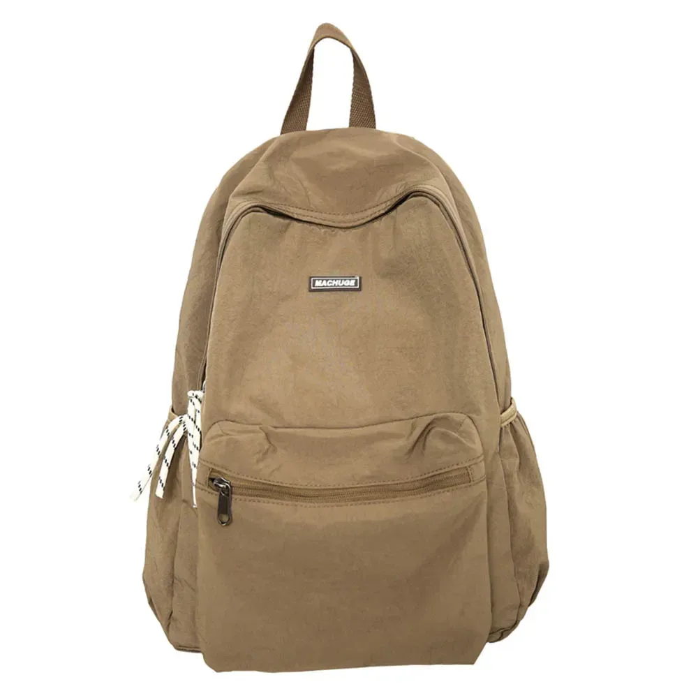 2025 nouveau sac à dos pliable pour femmes, sacs à dos de grande capacité, version coréenne simple ordinateur mochila рюкзак sac à dos femme