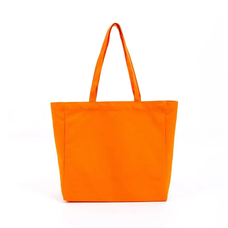 sacs fourre-tout en toile vierges avec impression de logo personnalisé, sacs de courses réutilisables, sacs à bandoulière haut de gamme écologiques