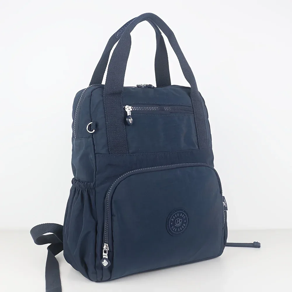 sac à dos femme, sac à dos de voyage, cartable d'école, grande capacité et poches multiples, matière nylon.