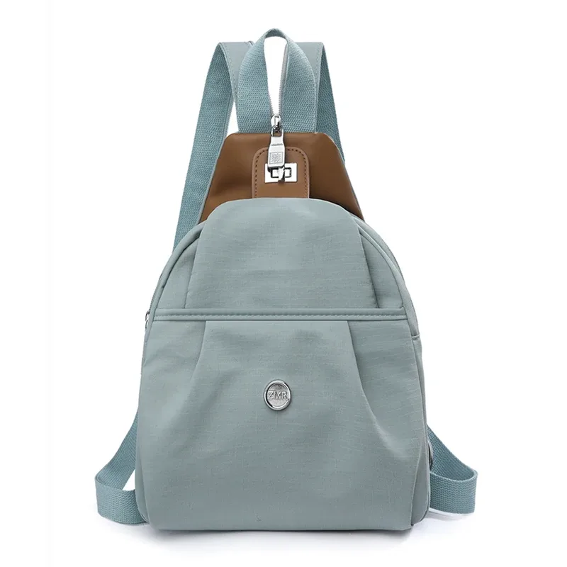 mini sac à dos multicolore, sac à dos léger en nylon, peut contenir un ipad mini, sac de voyage quotidien
