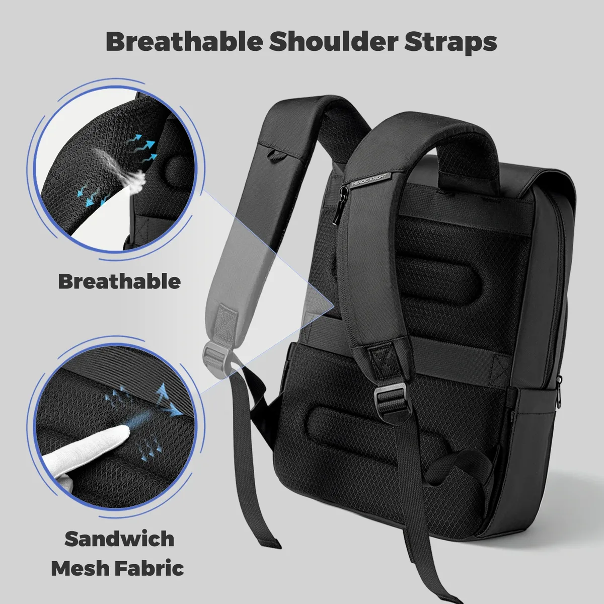 hk – sac à dos vintage pour hommes, sac à dos pour ordinateur portable de 15.6 pouces avec rabat magnétique, sac de voyage étanche, sac à dos pour collège, sac à dos de jour