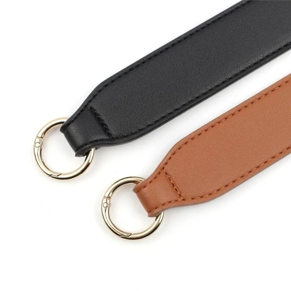 sangle de sac décontractée en cuir de 3,5 cm de large, détachable, courte, pour sac fourre-tout, poignée de remplacement durable, accessoires de ceinture et bandoulière diy