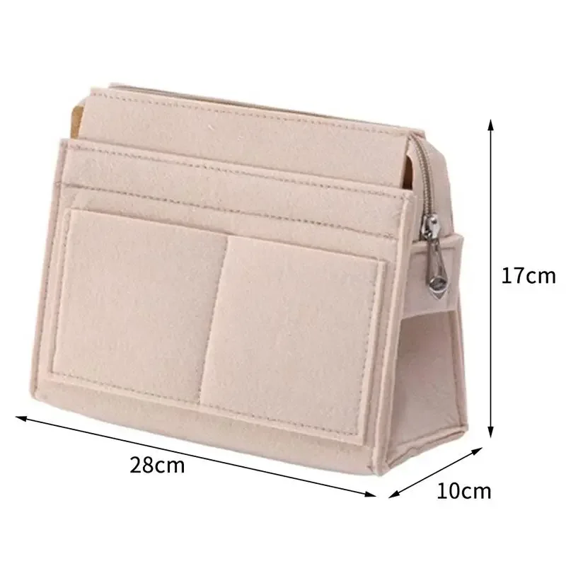 organisateur de sac à main, insert multi-poches en feutre pour sac à main, sac fourre-tout, organisateur de sac à main