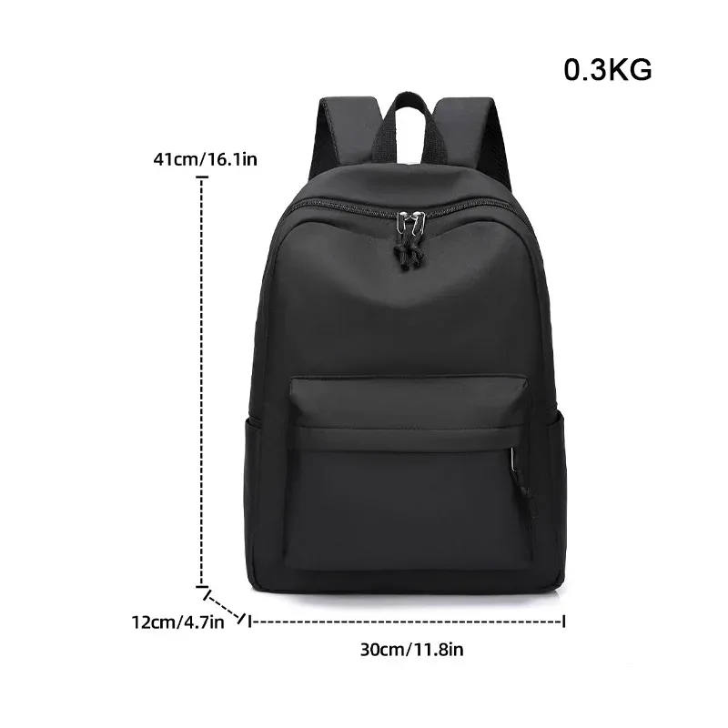 sac à dos de voyage simple de style japonais pour hommes et femmes, sac à bandoulière de loisirs de grande capacité, sac d'école durable pour étudiants