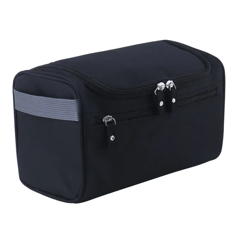 sac de rangement de toilette de voyage multifonctionnel, crochet à main pour hommes, organisateur de grande capacité, pochette de toilette portable pour utilisation en voyage