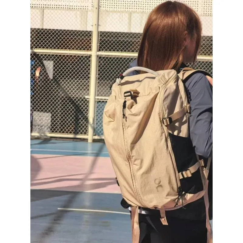 nouveau sac à dos de voyage unisexe 30l à double bandoulière avec sac de tennis résistant à l'eau.