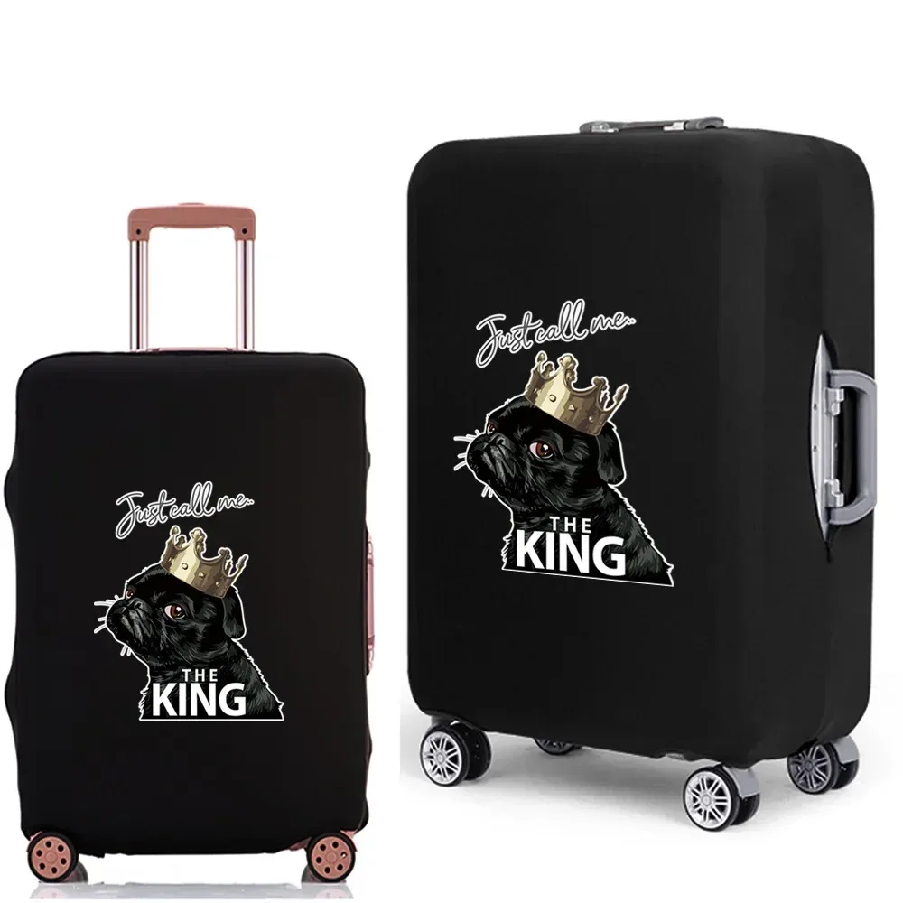 juste de protection élastique pour bagages de voyage, étui épais, housse anti-poussière, nouveau motif de chien, appliquer 18-28, 2022