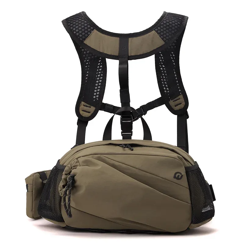nouveau sac à dos unisexe été voyage en plein air sac de taille multifonctionnel léger sport cyclisme sac de poitrine pour hommes et femmes