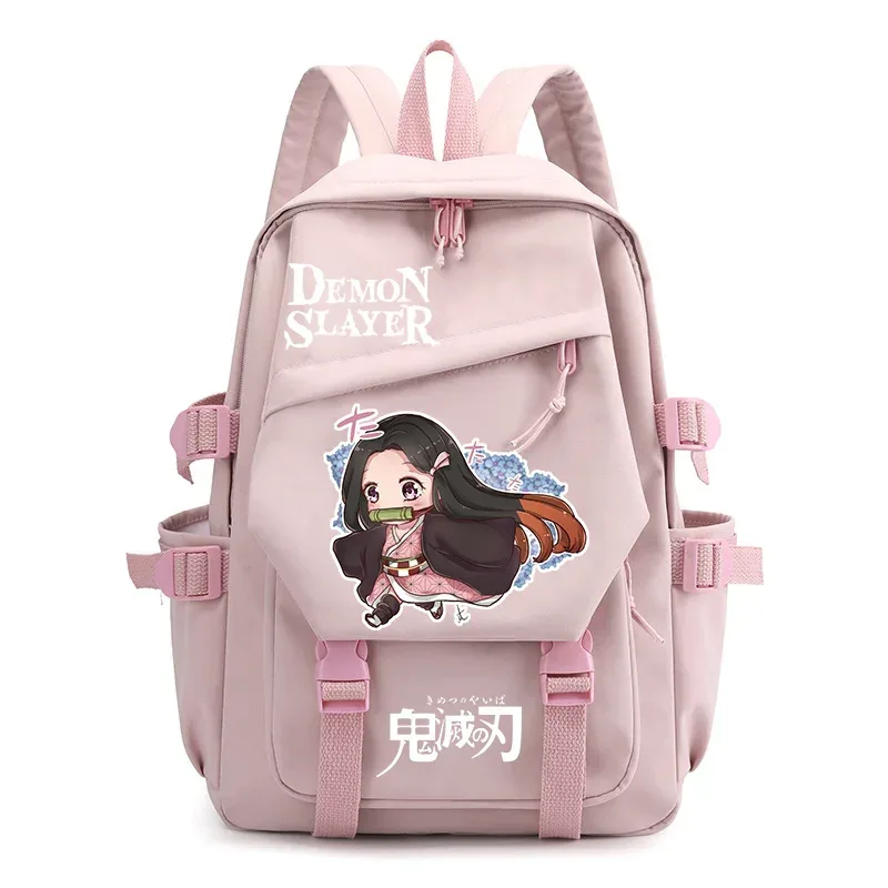 sac à dos transfrontalier amazon cartoon demon slayer pour hommes, sac d'école de voyage pour ordinateur de grande capacité pour étudiants