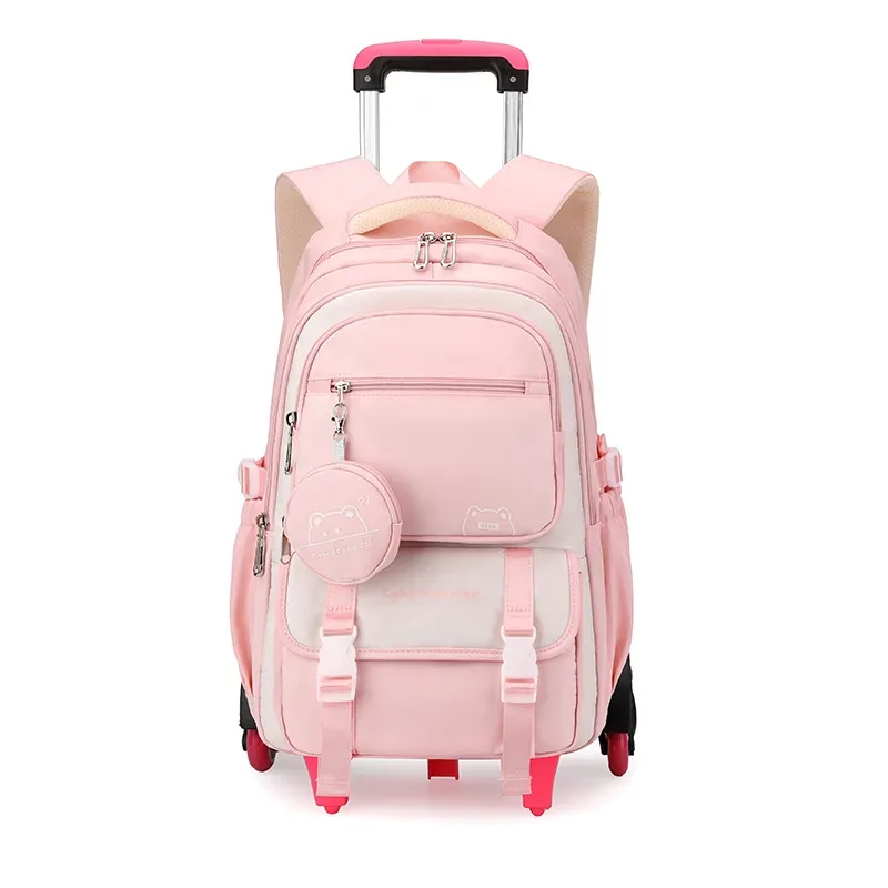 sac à dos d'école pour enfants sac à roulettes sac à dos pour étudiants sac de livre sac d'école roulant pour filles sac à dos à roulettes pour enfants