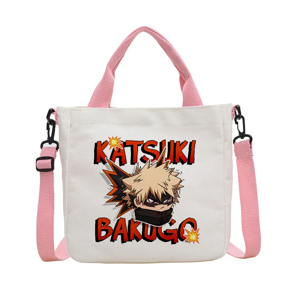 sac fourre-tout pliable my hero academia bakugo, sac de courses en toile, sac cabas femme