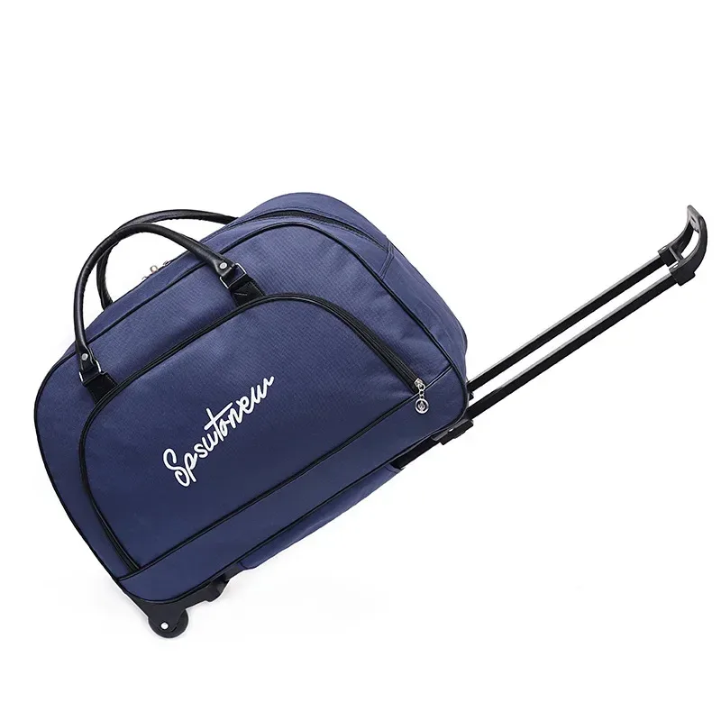 sac à roulettes avec roulettes valise de voyage bagages de grande capacité sacs de sport pliables cabine femmes hommes bagages à main sacs à main