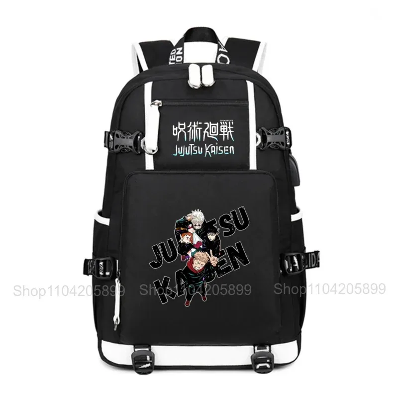 sac à dos jujutsu kaisen, mochila anime, cartable pour étudiants et adolescents, sacs d'école pour garçons et filles, grand sac à dos de voyage quotidien, cadeau