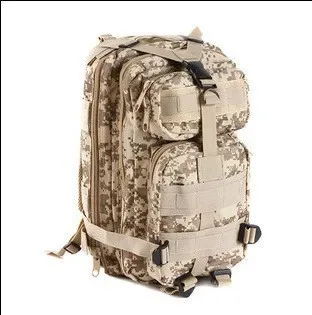 sac tactique militaire 30l, sac d'alpinisme pour sports de plein air oxford, sac à dos de camouflage étanche 3p pour camping voyage 11 couleurs