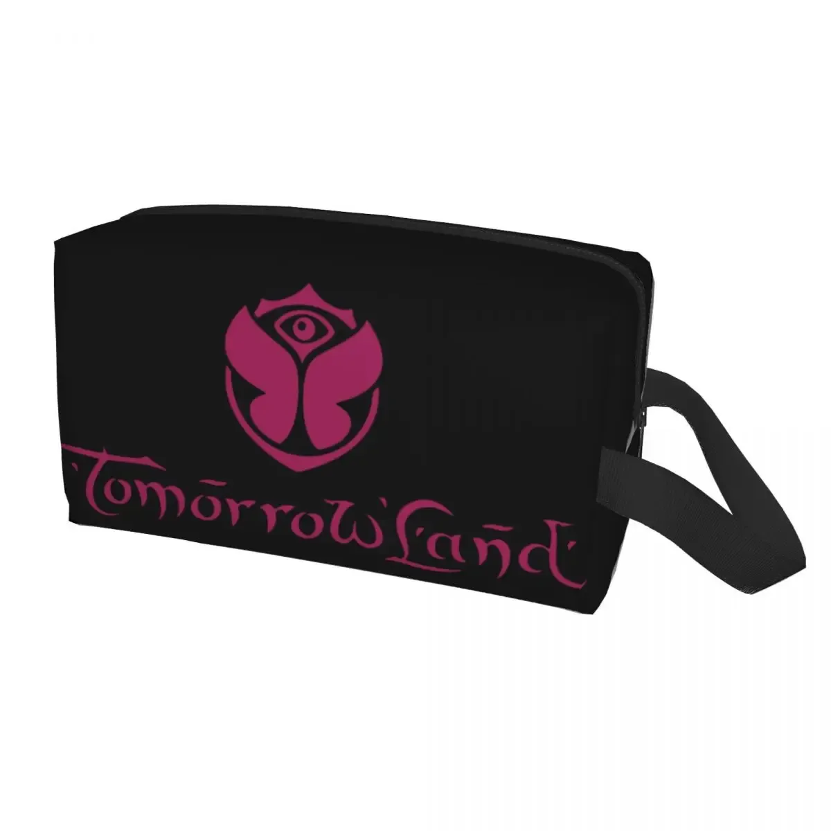 tomorrowland feel-sac à cosmétiques de voyage personnalisé pour femmes, trousse de toilette et de maquillage, trousse de rangement de beauté pour dames