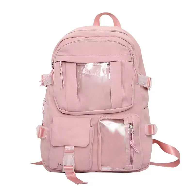 sacs à dos populaires pour filles, couleur rose violet, pour lycéennes, sans aucune version accessoire