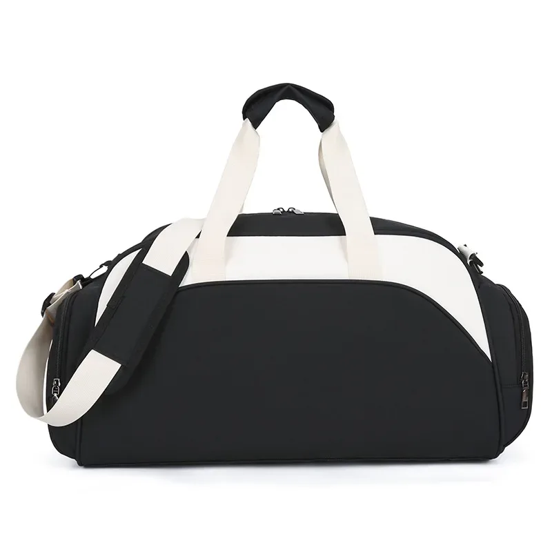 sac de fitness avec logo personnalisé, sac de voyage avec séparation sèche et humide, sac de sport personnalisé avec nom de bricolage, sac de sport