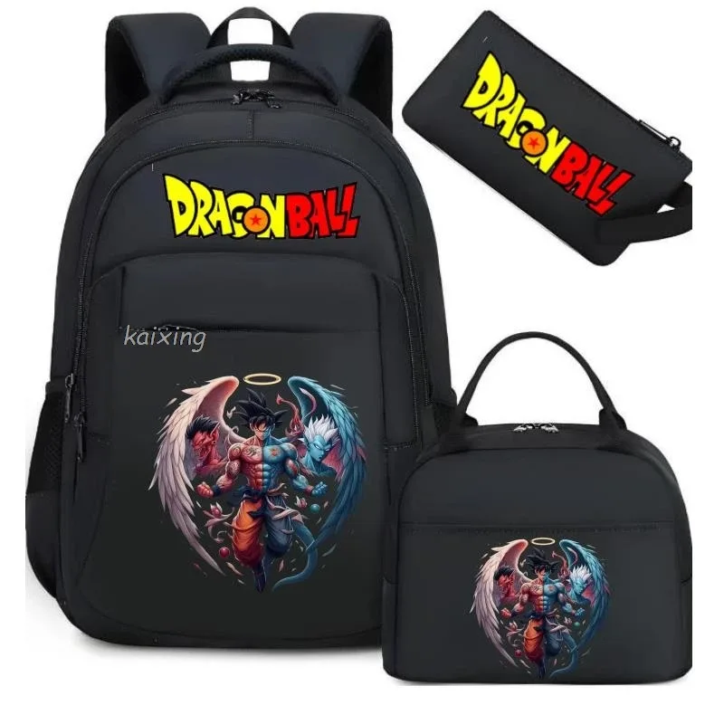 sac à dos camouflage dragon ball pour filles, sac de retour à l'école pour étudiants, poches pour garçons, capacité pour adolescents, sac à dos pour ordinateur portable, harajuku mochilas