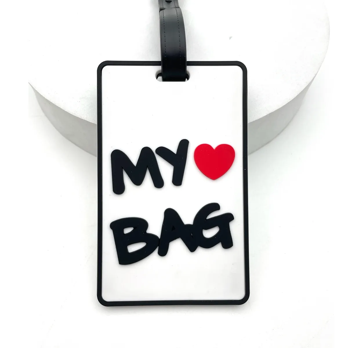 étiquette de bagage en silicone, 1 pièce/2 pièces/4 pièces, dessin animé créatif, valise, style à la mode, nom de bagage, identification, adresse, étiquette de voyage portable