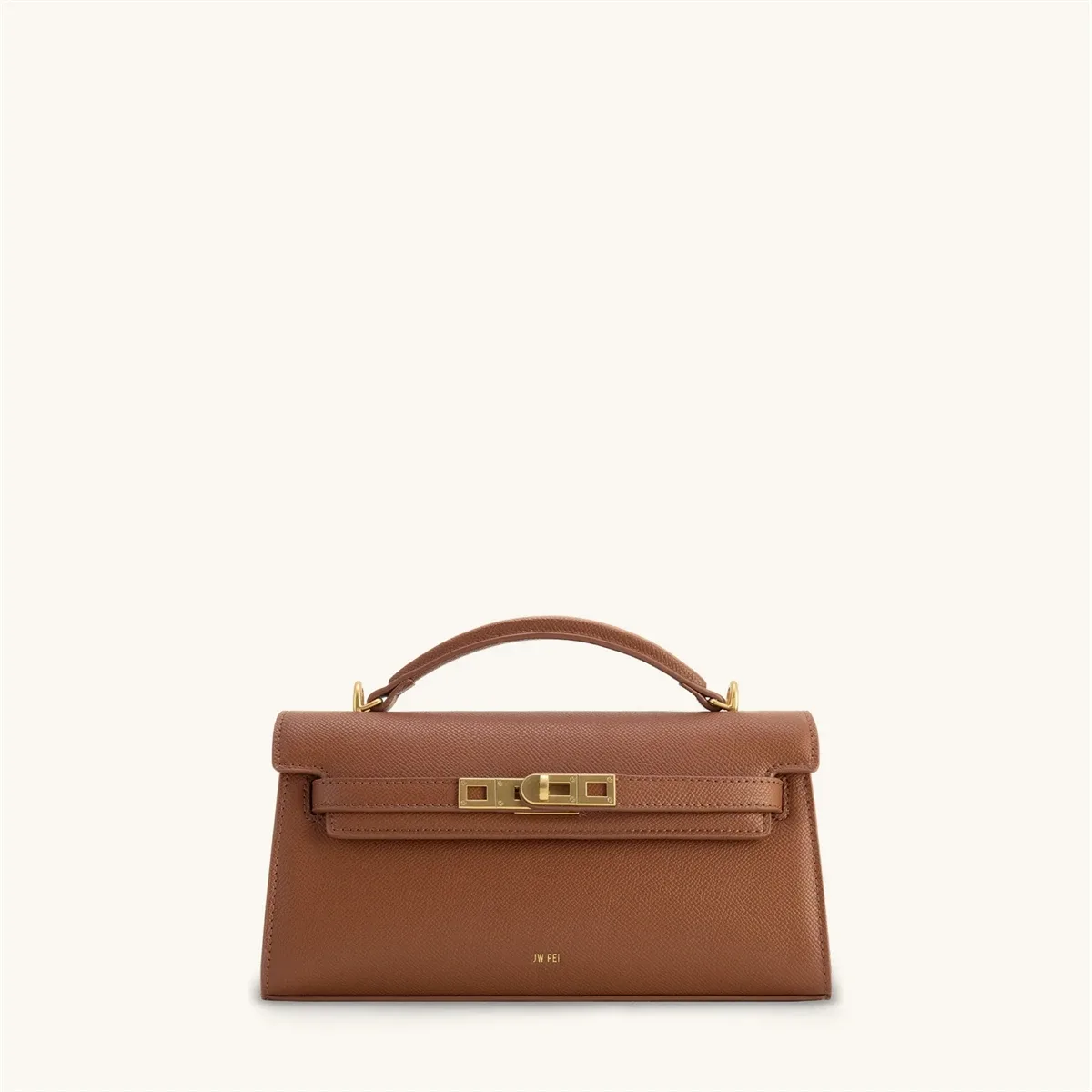 sac à main de luxe en cuir et tissé avec boucle métallique vintage, poignée courte élégante, sac fourre-tout élégant pour femme pour les soirées et l'usage quotidien