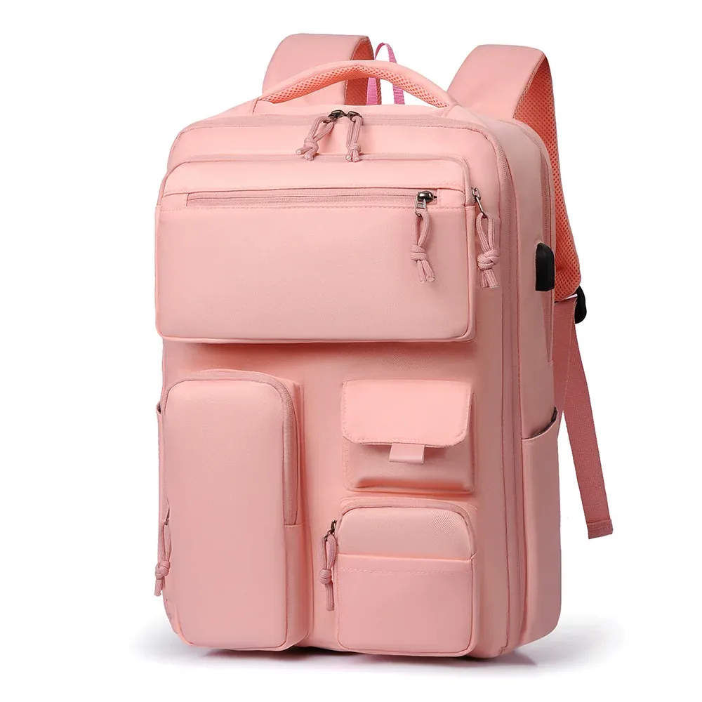 sac à dos de voyage unisexe multi-poches pour hommes et femmes, sacs à dos de grande capacité pour couple, sac pour ordinateur portable de 15.6 pouces, sac à dos d'école pour étudiants