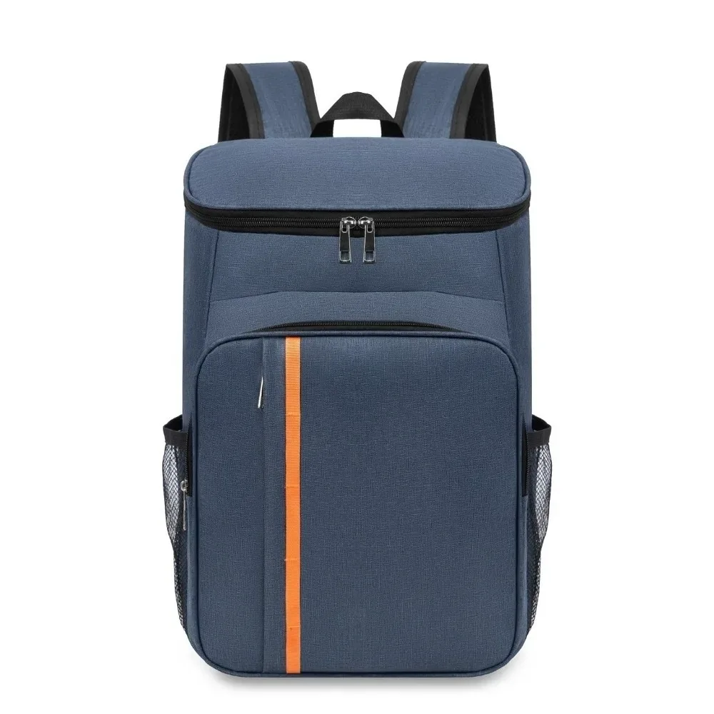 sac à dos isotherme double épaule épaissi, sac repas thermique portable en tissu oxford, grande capacité, sac isotherme tendance