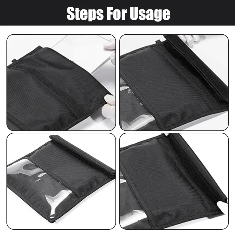 sac faraday pour ordinateur portable, pochette de blocage de blindage rfid, anti-suivi pour téléphones portables, ipad, anti-rayonnement, carte d'identité, sac de rangement pour clés de voiture