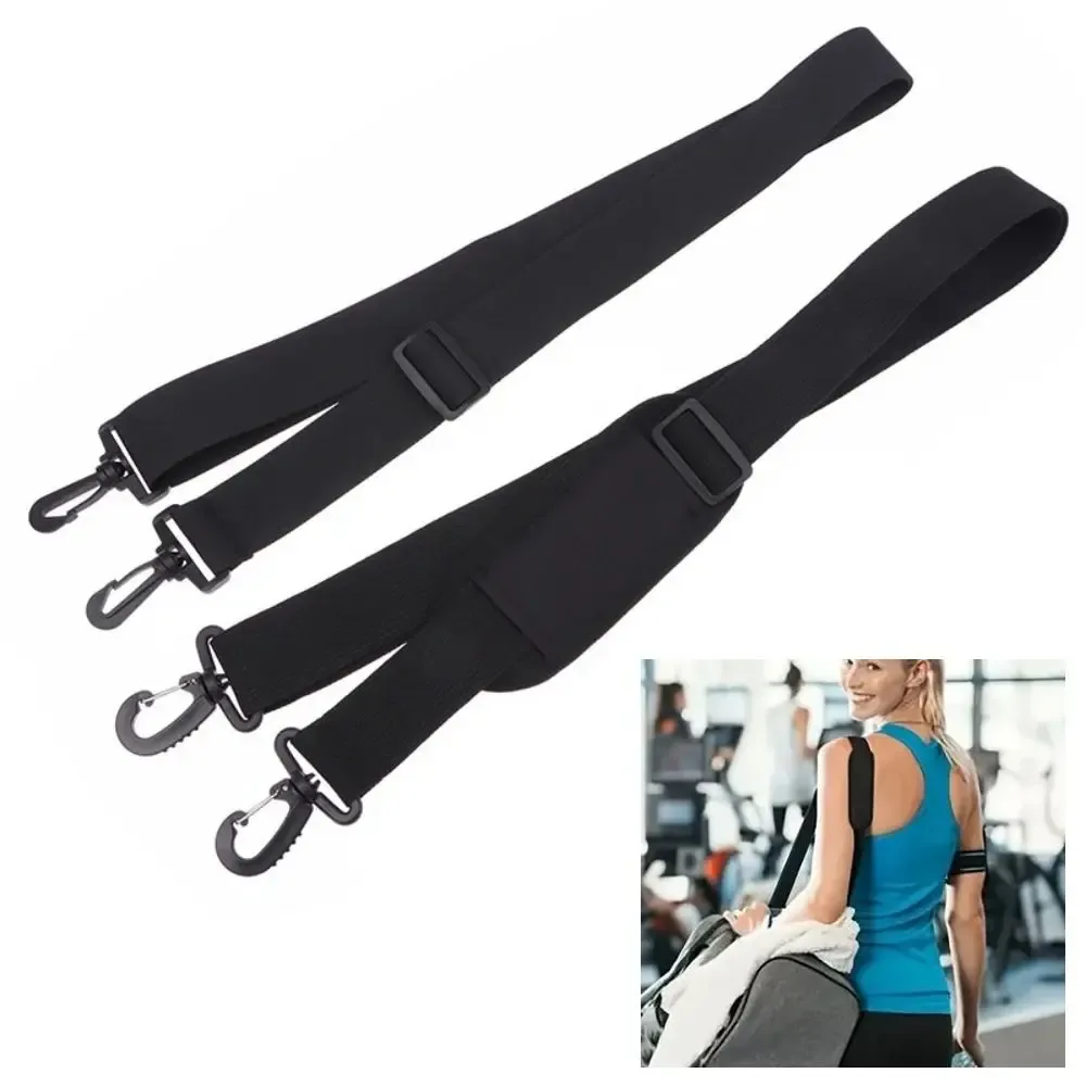 sangle de sac réglable en nylon noir, nouvelle mode, sangle de sac à bandoulière, pièces et accessoires de sac à bandoulière