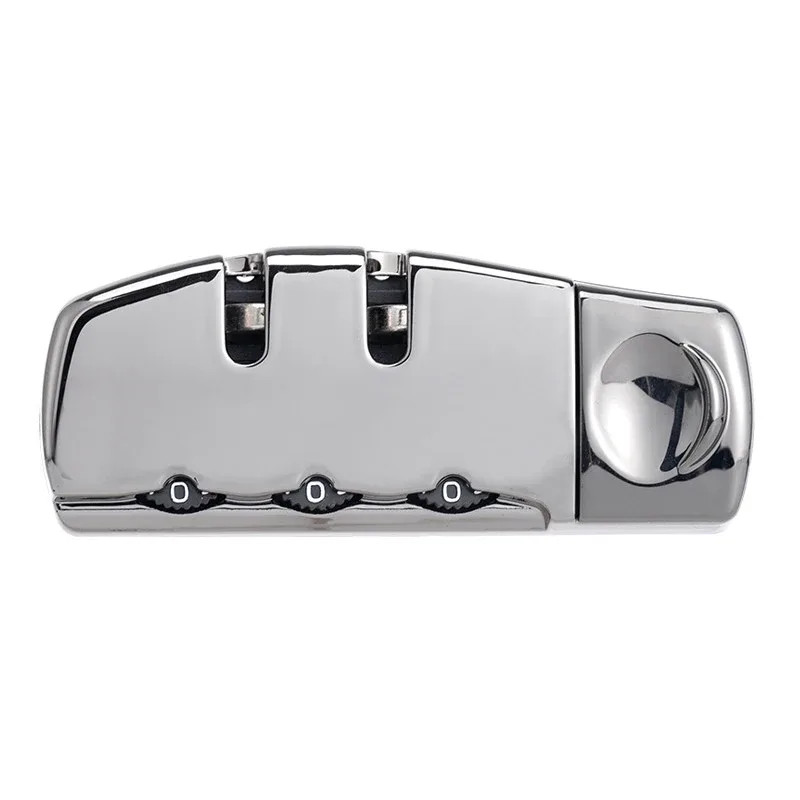 cadenas arrière simple à 3 chiffres pour valise de voyage, accessoire avec mot de passe et cadran numérique, 1 pièce