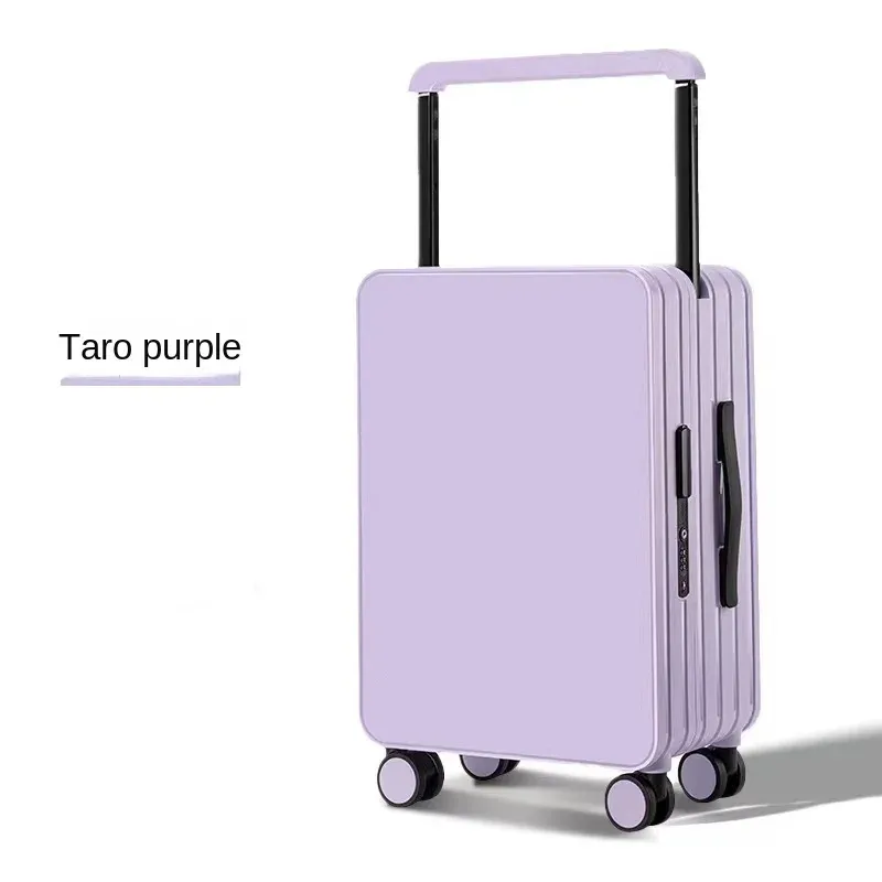 valise à bagages à poignée large pour femmes et hommes valise de voyage 20-26 pouces sac de cabine bagage de grande capacité avec roues lisses