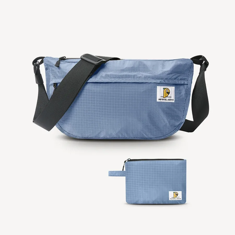 sac de voyage pliable imperméable, sac fourre-tout et sac bandoulière, grande capacité, pochette de rangement portable pour bagages pour femmes et hommes
