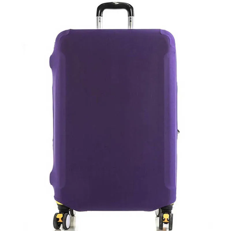 housse de protection pour bagages en tissu extensible, housse anti-poussière pour valise, adaptée aux valises de 18 à 32 pouces, organisateur de voyage