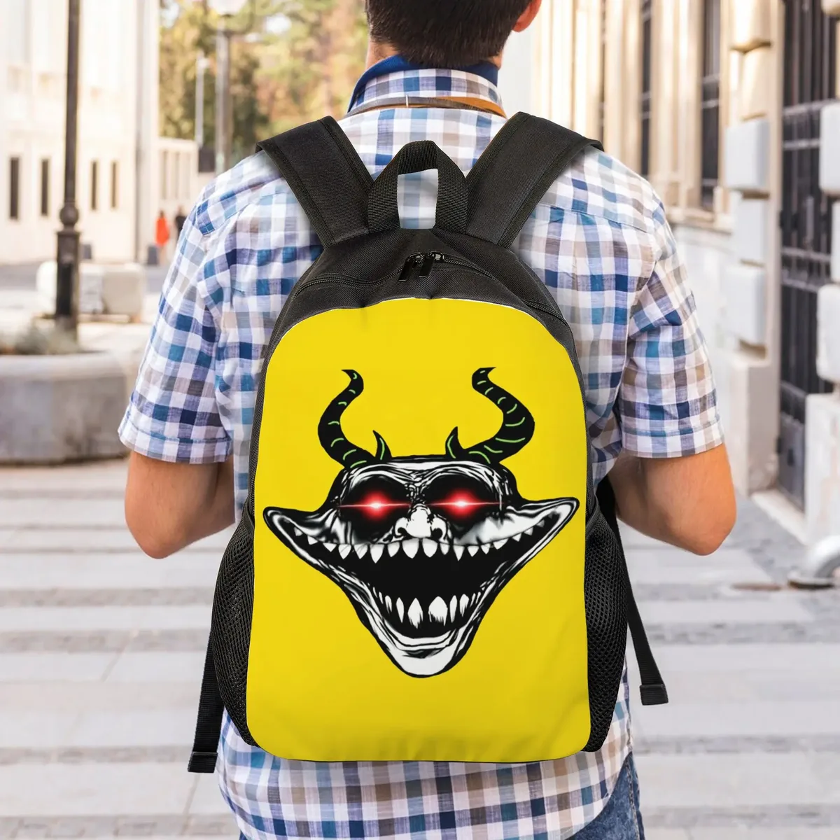 sac à dos de voyage personnalisé trollface, drôle, pour hommes et femmes, sac à dos d'école pour ordinateur portable, sac à dos pour étudiants, sac à dos de jour original