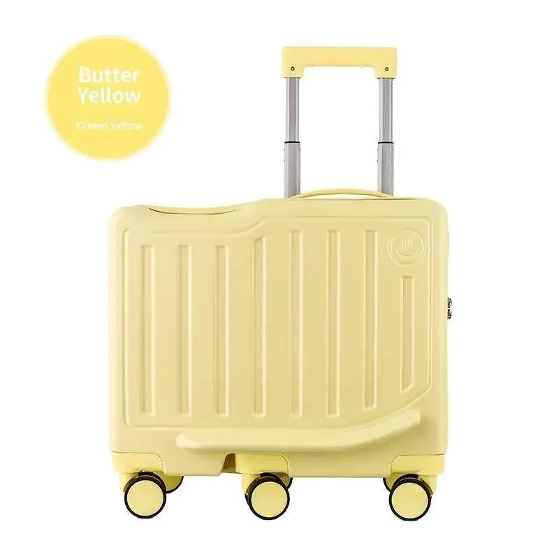 valise à roulettes pour enfants de 20 pouces avec serrure à code, bagage portable pour les voyages et les vacances des enfants