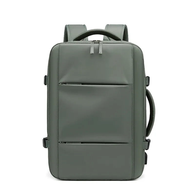 sac à dos de voyage pour hommes et femmes, extensible, 39l, pour randonnée, ordinateur portable, chargement usb, 17 pouces, étanche, pour l'école