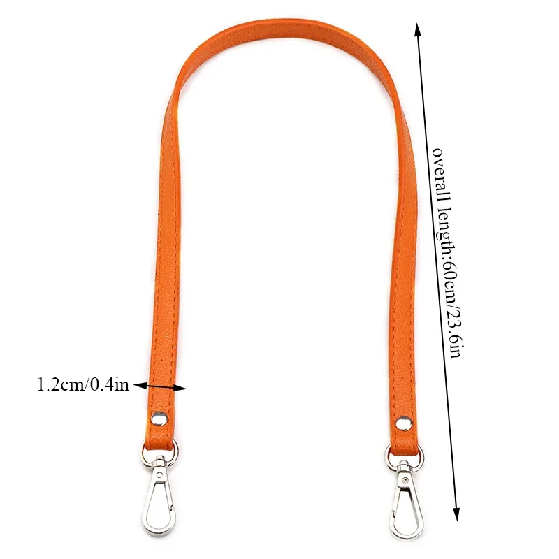 longueur 60 cm femmes sac sangle en cuir pu sac à bandoulière sangle couleur unie détachable sac à main poignée mode sac ceinture sacs pièces chaudes