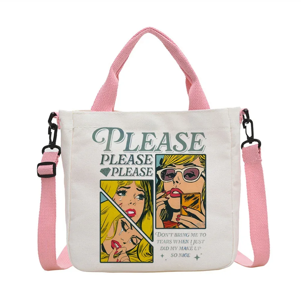 sac fourre-tout personnalisable sabrina carpenter, sacs en tissu pliables, sac de courses, sac à bandoulière pour femme