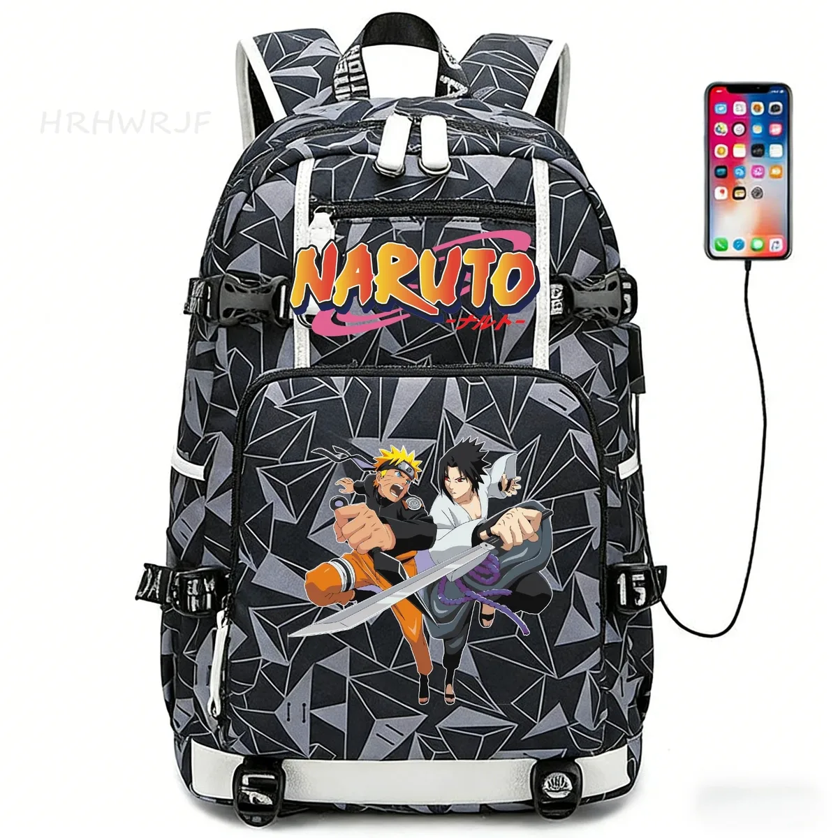 sac à dos uzumaki naruto uchiha sasuke, sac à dos d'école orthopédique camouflage, sac à dos imperméable pour lycée, mochila infantil